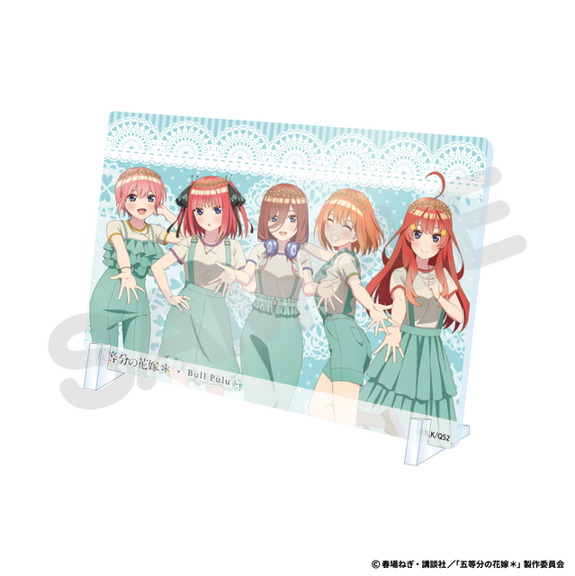 TVスペシャルアニメ「五等分の花嫁＊」×「Bull Pulu」コラボ　「アクリルパネル」