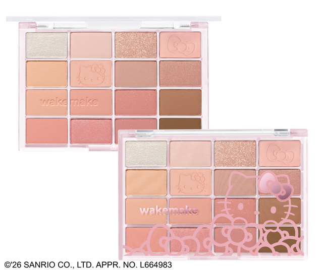 ハローキティ ソフトブラーリングアイパレット