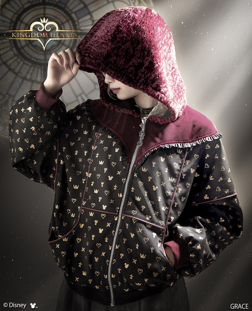 「キングダム ハーツ ／ アイコニック ブルゾン」アクセル[BR]