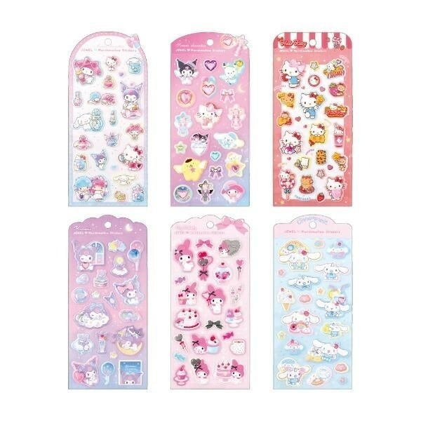 ジュエルマシュマロステッカーズ シール