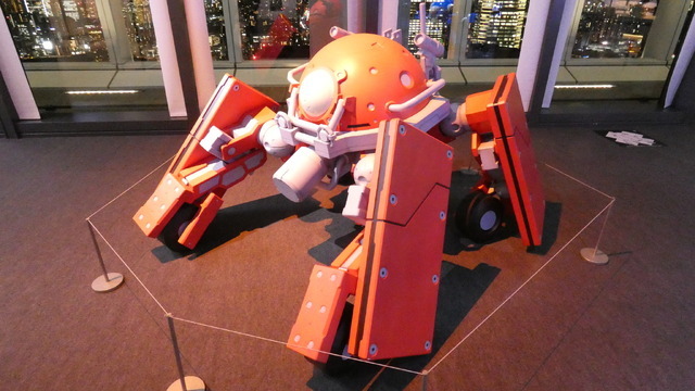 「攻殻機動隊展 Ghost and the Shell」場内の様子