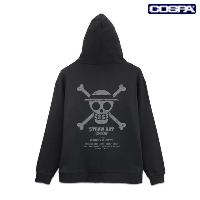 麦わらの一味 ジップパーカー