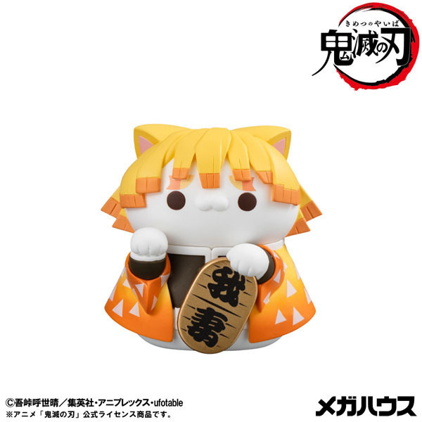 MEGA CAT PROJECT 鬼滅の刃 鬼滅の刃ニャンコ招き猫ver.壱　我妻善逸