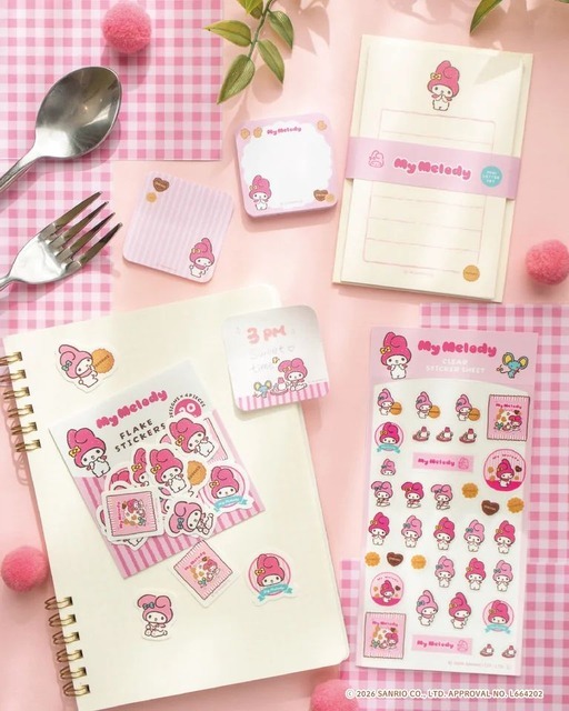 「サンリオキャラクターズ おやつパーティー」マイメロディ