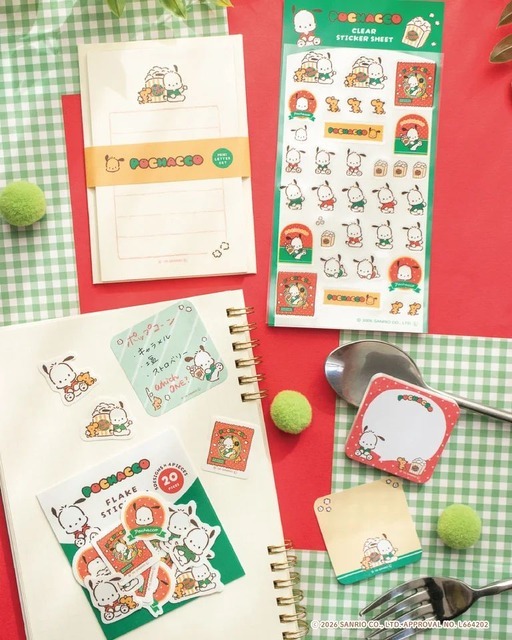 「サンリオキャラクターズ おやつパーティー」ポチャッコ