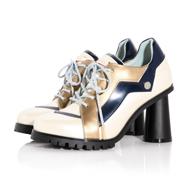 「エヴァンゲリオン アイコニック ヒールスニーカー」綾波レイ[WH]