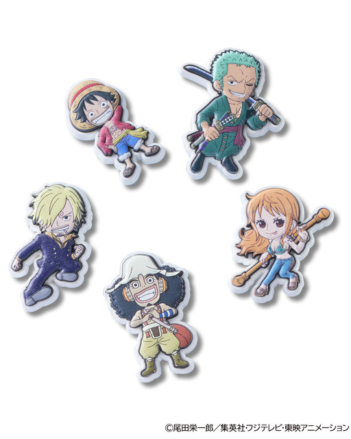 ジビッツチャーム「ワンピース 5パック」