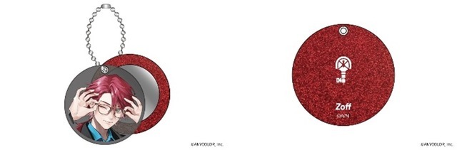 「Zoff｜にじさんじ」メガネポーチ＆ミラー