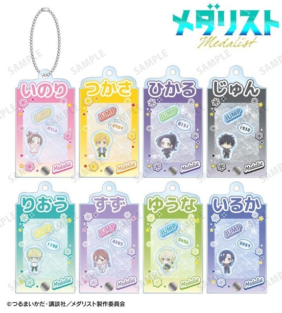 トレーディングパーツ付きフレームアクリルチャーム