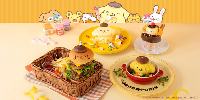 「ポムポムプリンのおうちこもりカフェ」