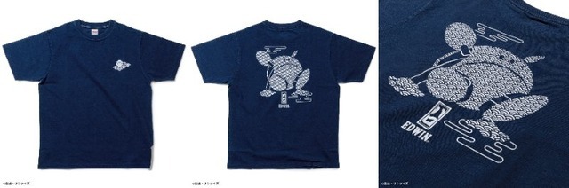 STRICT-G EDWIN『機動戦士ガンダム』インディゴTシャツ