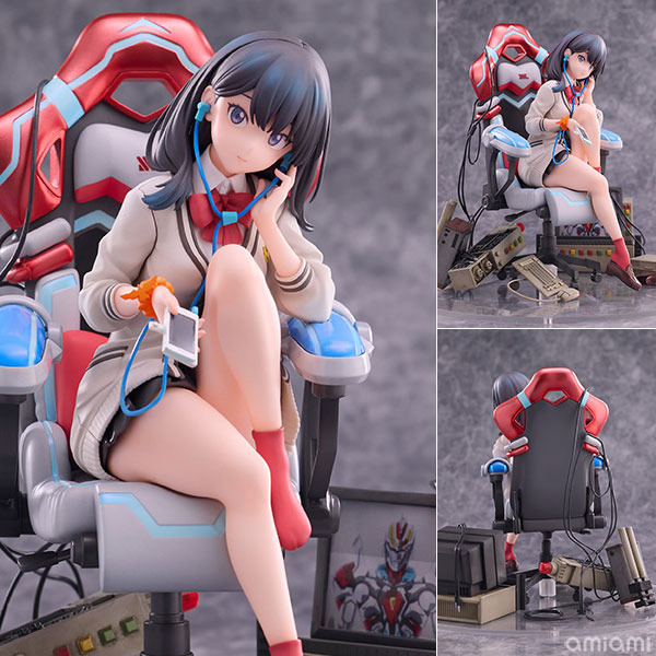 SSSS.GRIDMAN 宝多六花 ゲーミングチェアver. 1/7 完成品フィギュア