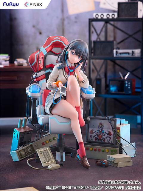 SSSS.GRIDMAN 宝多六花 ゲーミングチェアver. 1/7 完成品フィギュア