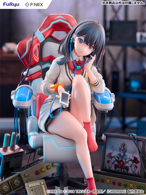 SSSS.GRIDMAN 宝多六花 ゲーミングチェアver. 1/7 完成品フィギュア