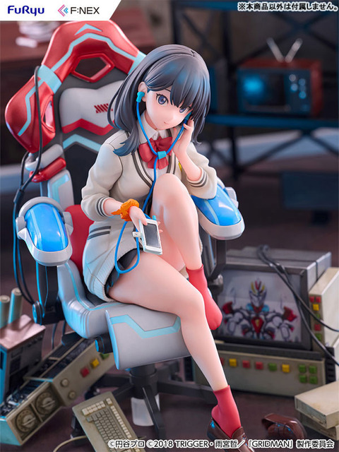 SSSS.GRIDMAN 宝多六花 ゲーミングチェアver. 1/7 完成品フィギュア