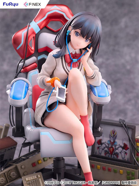 SSSS.GRIDMAN 宝多六花 ゲーミングチェアver. 1/7 完成品フィギュア