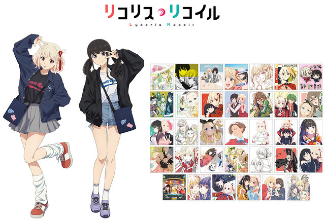 左:描き下ろしイラスト、右:Space A la mode T-shirt Collection 使用イラスト