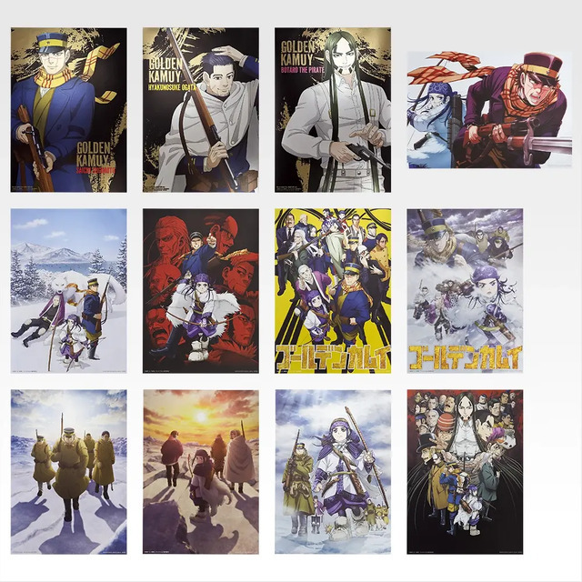 「一番くじ ゴールデンカムイ ～金塊争奪戦～」I賞：ビジュアルシート（選べる12種）