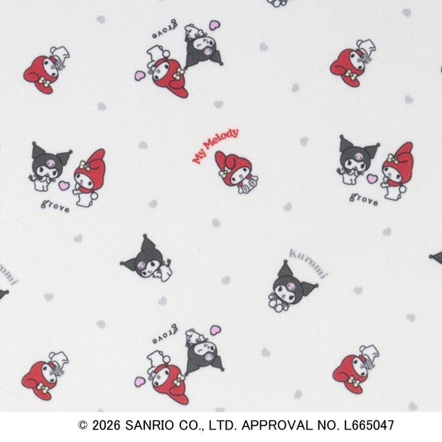 バッグとポーチの裏地には特別なオリジナルデザインのアートを採用