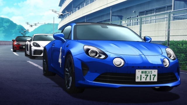 冬アニメ「MFゴースト 3rd Season」第34話「王者のあせり」場面カット