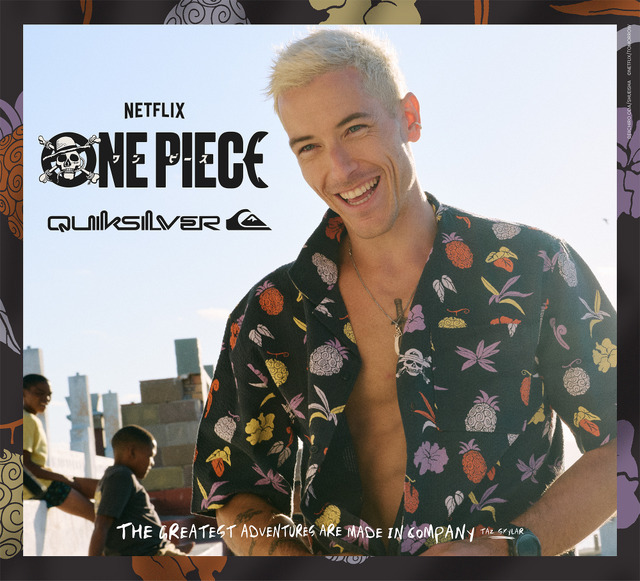 Netflixシリーズ実写版「ONE PIECE」シーズン2 × QUIKSILVER