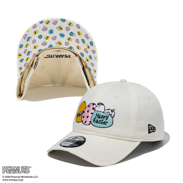 ニューエラ×ピーナッツ コラボキャップ
