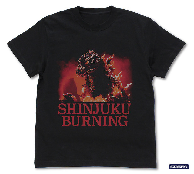 ゴジラ・ストア限定・バーニングミレニアムゴジラ Tシャツ