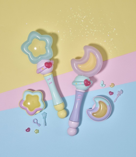 「PROPLICA スタットネオネオン＆ガラスのハートほうぷパクトセット／ムーントネオネオン＆ガラスのハートどりむパクトセット」