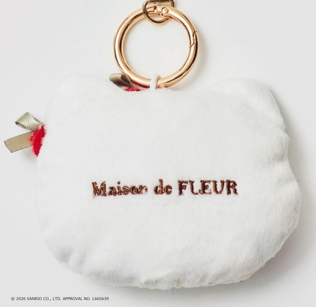 「Maison de FLEUR×HELLO KITTY いちごぬいぐるみチャームBOOK」ウラ面
