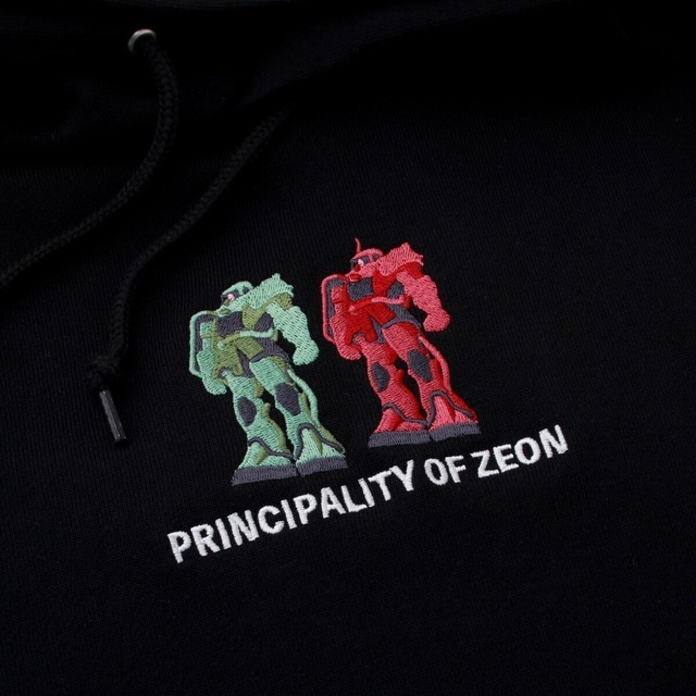 「MS刺しゅうパーカー ジオン公国軍」