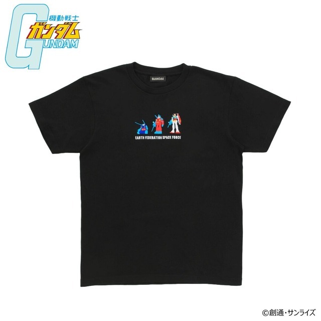 「MS刺しゅうTシャツ 地球連邦軍」