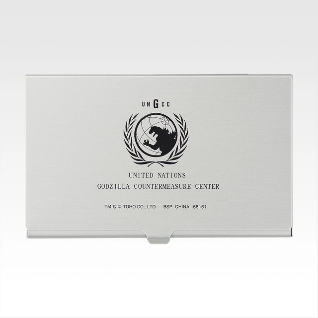 「一番くじ ゴジラ MACHINE CHRONICLE」D賞：メタル名刺ケース（ランダム3種）
