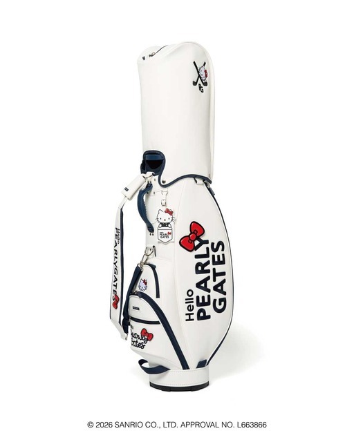 ハローキティとPEARLY GATES（パーリーゲイツ）が初コラボ「GOLF BAG」