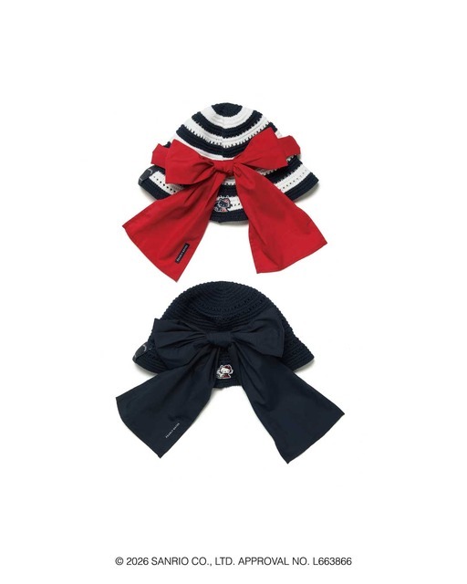 ハローキティとPEARLY GATES（パーリーゲイツ）が初コラボ「HAT」全2色