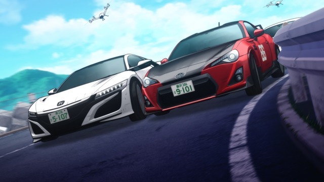 『MFゴースト 3rd Season』第35話「王者のあせり」場面カット（C）しげの秀一・講談社／MFゴースト製作委員会