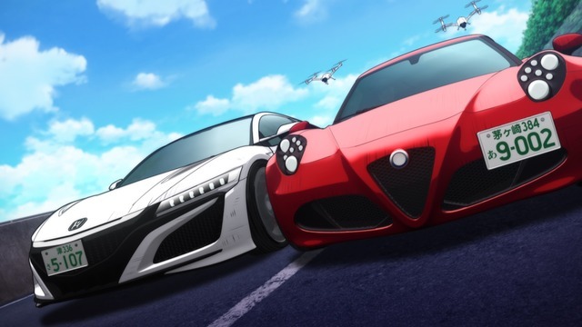 『MFゴースト 3rd Season』第35話「王者のあせり」場面カット（C）しげの秀一・講談社／MFゴースト製作委員会