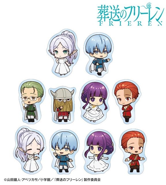 トレーディング ちびキャラ 社交界ver. クリアダイカットステッカー