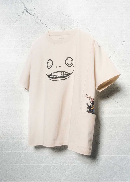 『NieR:Automata』×グラニフ　「エミール｜サイドポケットビッグシルエットTシャツ」