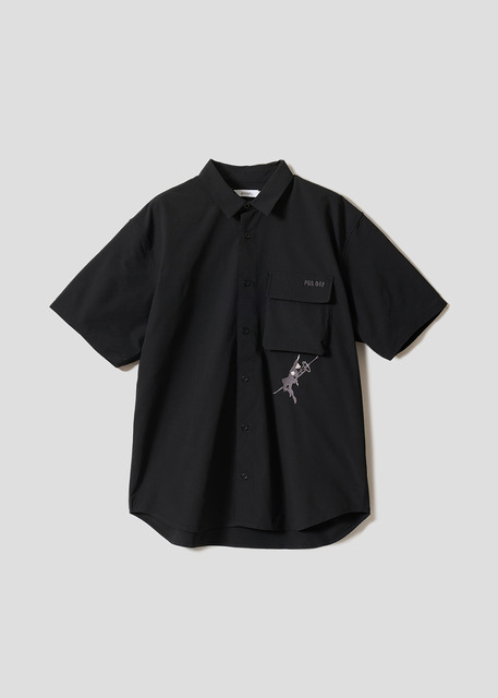 『NieR:Automata』×グラニフ　「2B｜ビッグシルエット半袖シャツ」