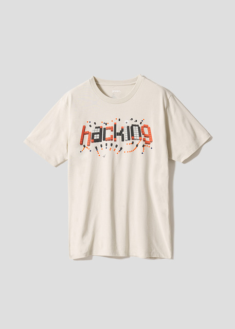 『NieR:Automata』×グラニフ　「hacking｜Tシャツ」