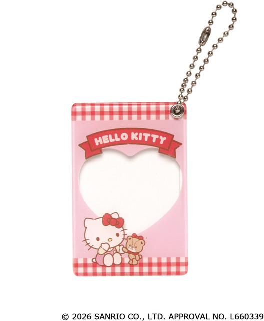 サンリオキャラクターズ　いつも一緒フレームキーチェーン