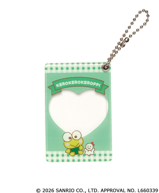 サンリオキャラクターズ　いつも一緒フレームキーチェーン