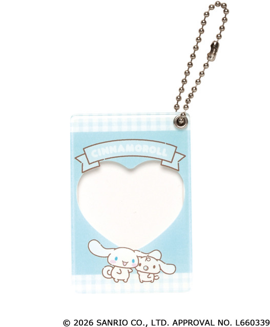 サンリオキャラクターズ　いつも一緒フレームキーチェーン