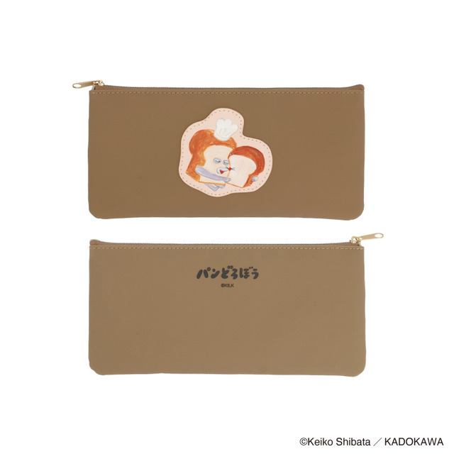 eHONTOMO パンどろぼう フラットペンケース