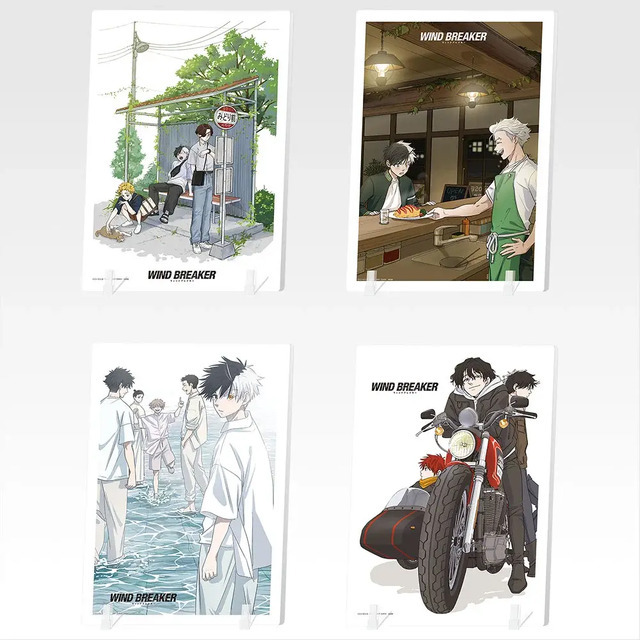 「一番くじ WIND BREAKER -原作5周年-」C賞：アクリルボード（選べる全4種）