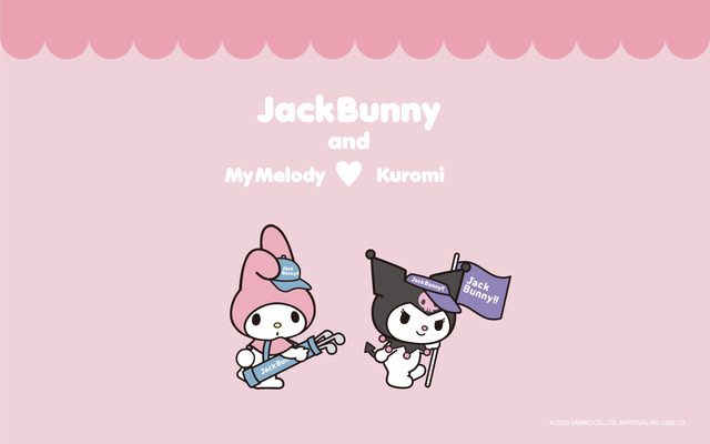「マイメロディ」「クロミ」×「Jack Bunny!!」
