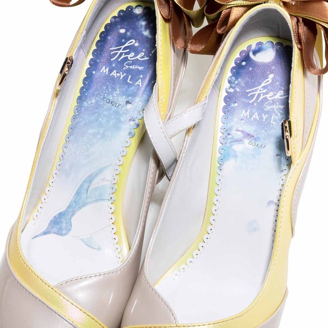 「Free! アイコニック シューズオブジェ パンプス ～ ON ver. ～」葉月 渚　～ ON ver. ～[YE/RI]