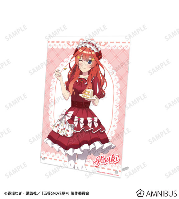 TVスペシャルアニメ『五等分の花嫁＊』描き下ろし 中野五月 ショートケーキイメージコーデver. A4アクリルパネル
