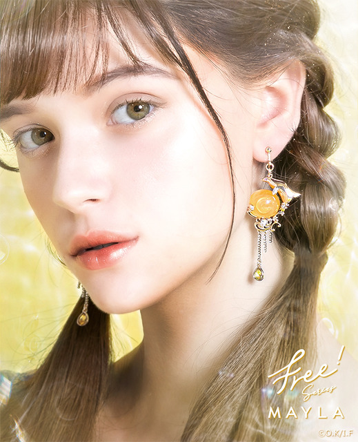 「Free! シリーズ アイコニック イヤオブジェ」葉月 渚[YE]