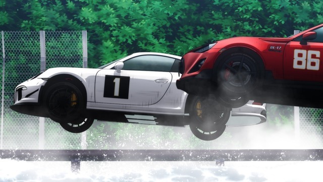 『MFゴースト 3rd Season』第36話「空中フェイント」場面写真（C）しげの秀一・講談社／MFゴースト製作委員会